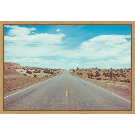 Quintero New Mexico III by Sonja Quintero Framed Canvas Wall Art {1}