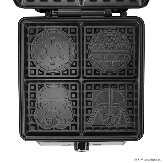 Uncanny Brands Star Wars Darth Vader Storm Trooper Deluxe Waffler {2}