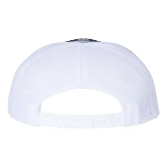 Richardson&reg; Snapback Trucker Cap N White/ H Grey {2}