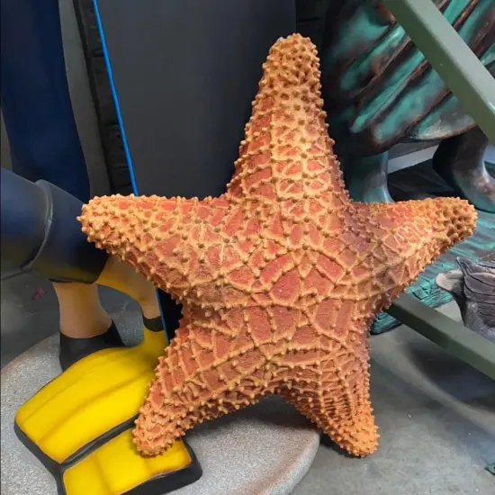 Comic Cushion Starfish Statue {3}