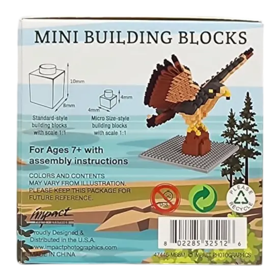 Mini Building Blocks - Peregrine Falcon {2}