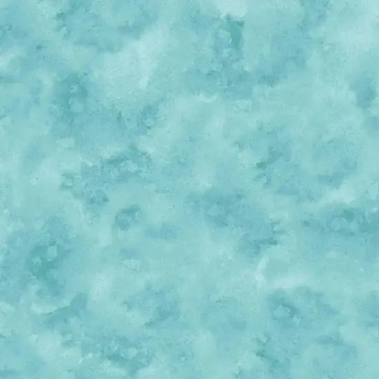 Blue Turquoise Haze Cotton Wideback Fabric Per Yard {1}