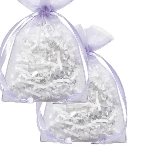 Mini 5&rdquo; x 8&rdquo; Organza Bags Simple Gift Packaging {4}