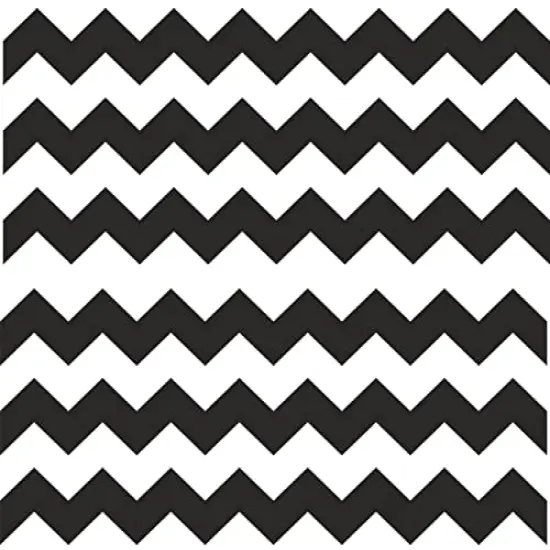 Black Chevron border Strips Edible Cake border Two 4 Inch Strips {1}