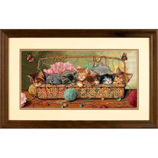 DimensionsKitty Litter Counted Cross-Stitch Kit Multi {1}