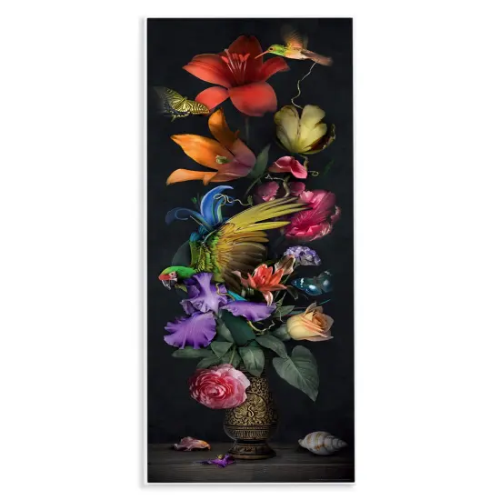 Stupell Industries Tall Vintage Lily Bouquet Wall Plaque Art Design by Reinders {1}