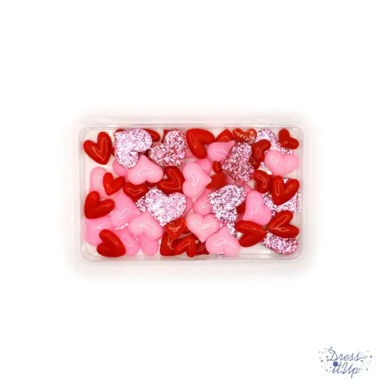 Valentine Hearts Resin Bundle {3}