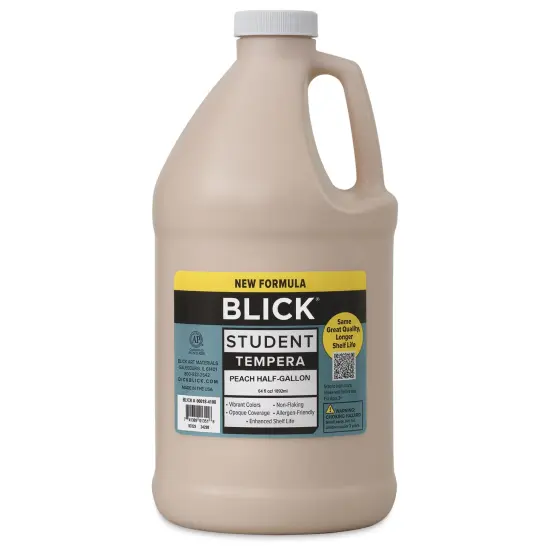 Blick Student Tempera Paint - Peach, 64 oz bottle {2}