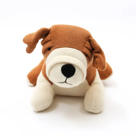 100% Handmade Cotton knitted Soft Secer Plush Toy/Soft toys apricot tan {2}