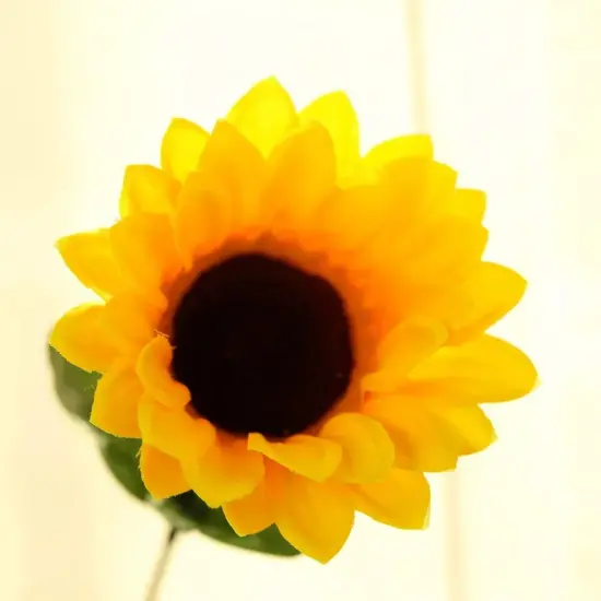 70 pcs Yellow 21" Tall Artificial Silk Sunflowers - 5 Bushes Wedding Decorations {4}