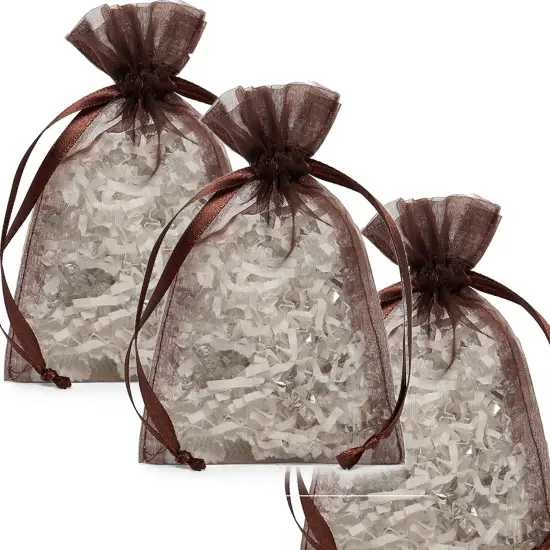 Mini 3&rdquo; x 4&rdquo; Organza Bags For Delicate Gifts {5}