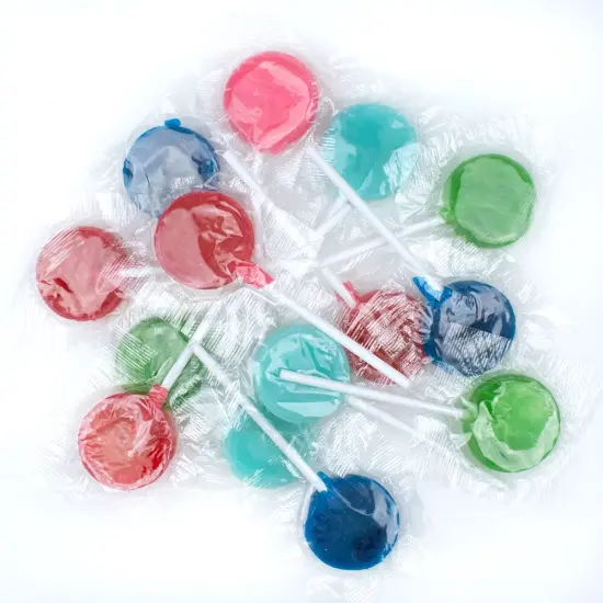 Just Candy Assorted Flat Lollipops {1}