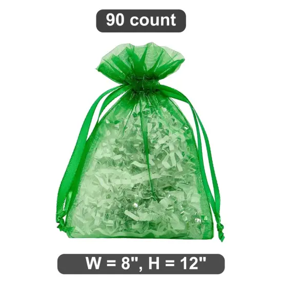 Sheer 8&rdquo; x 12&rdquo; Organza Bags Perfect for Party Gifts {1}