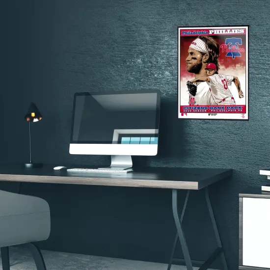 Phenom Gallery Philadelphia Phillies Bryce Harper & Aaron Nola Limited Edition Deluxe Framed Serigraph {5}