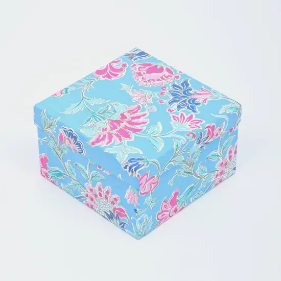 Vibrant Square Gift Box- Set of 3 {4}