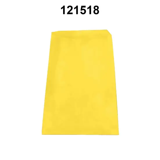 Premium Colored Paper Merchandise Bags 8 1/2" x 11" Sunbrite Yellow {3}