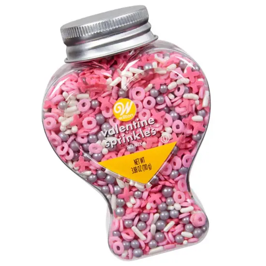 Wilton Valentine XO Sprinkles Mix 3.88 oz. {3}