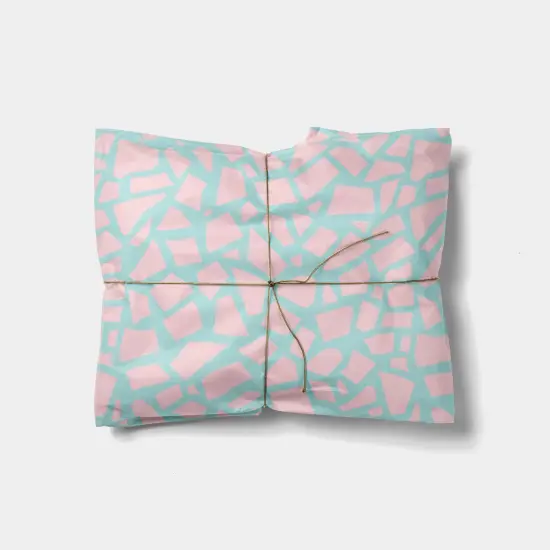 Pink and Blue Chunky Terrazzo Gift Wrap {1}