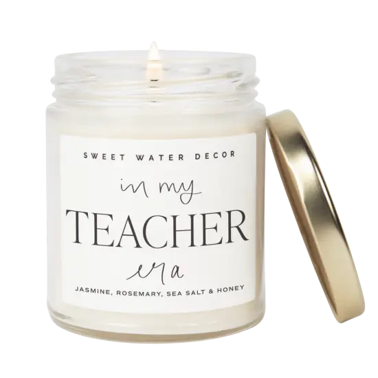 IN MY TEACHER ERA SOY CANDLE {1}