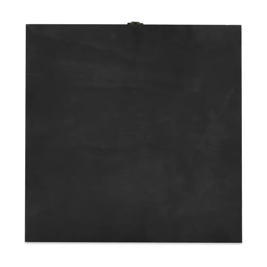 MakerFlo Large Pine Wood Memory Box with Black Felt Inside and Hinged with Clasp of Front, Keepsake Wooden Box Ideal for Craft and Personalization (Laser Engraving, Epoxy, UV DTF, and Vinyl) {6}