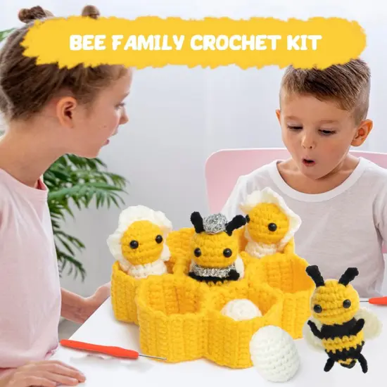 Crochet Kit for Beginner (Bee Family) {4}