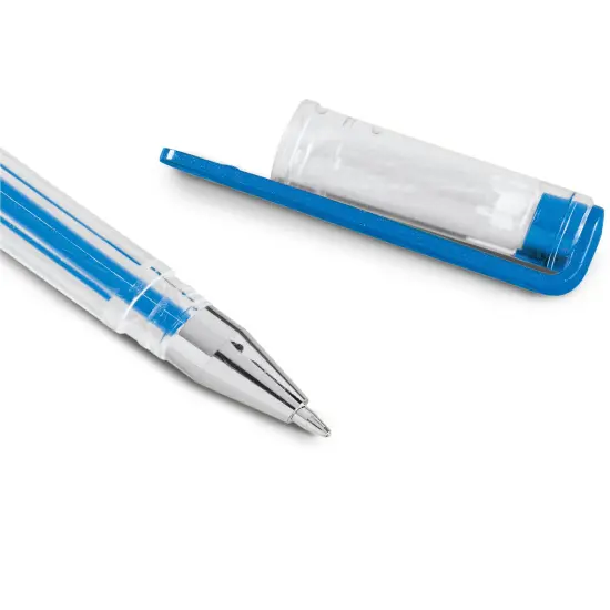 Collections Etc Colorful Gel Pens with Travel Case - Set of 30 {5}