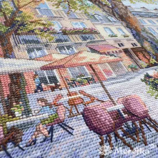 Chasing Morning Light K-269 Counted Cross-Stitch Kit {5}