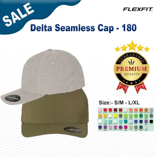Flexfit&reg; Delta Seamless Cap Maroon {3}