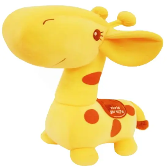 Prime Plush 7" Stuffed Animal Giraffe with Orange Spots {1}
