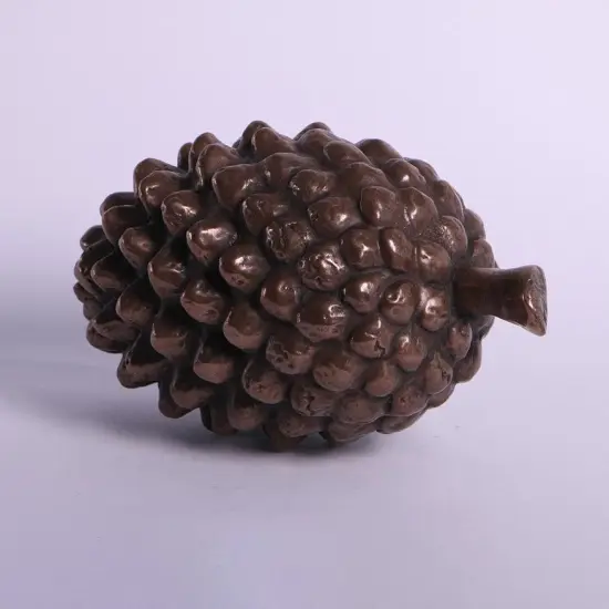 Pine Cone Decor Statue {5}