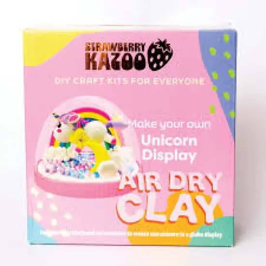 Unicorn Air Dry Clay Craft Kit {1}
