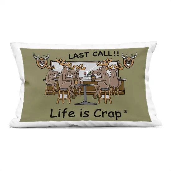 Stupell Industries Last Call at Bar Decorative Printed Throw Pillow Design by LIC, 14 x 7 x 20 {1}