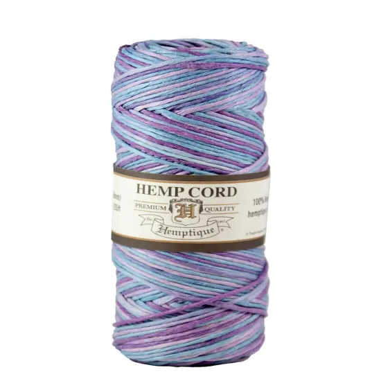 Hemptique 1.8mm Variegated #48 Hemp Cord Spools Jewelry Bracelet Making Crafting Scrapbooking Bookbinding Mixed Media Crocheting Macrame Gift Wrapping Outdoor Gardening Earthy {5}