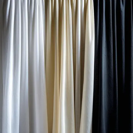 1 Yard Extra Wide Sheer Voile Fabric for Events & Soft Furnishings 118-120" Width Ivory {3}