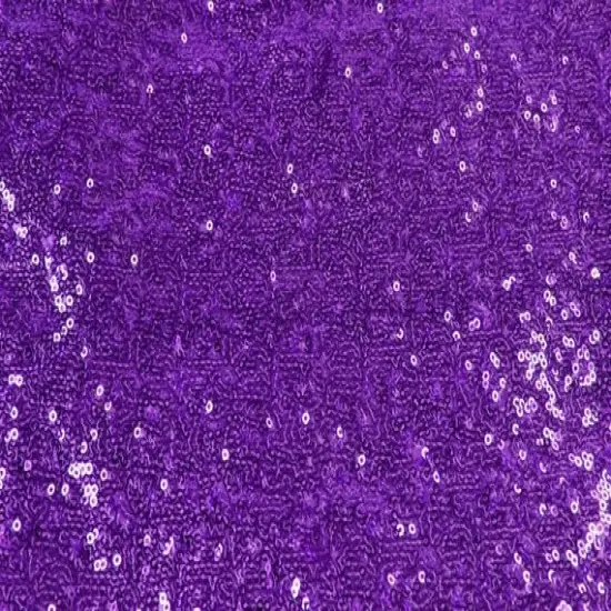1 Yard Purple Glitz Sequin Fabric Sparkly Spangle Mesh for Costumes Decor Crafts 55 Inch Width {3}