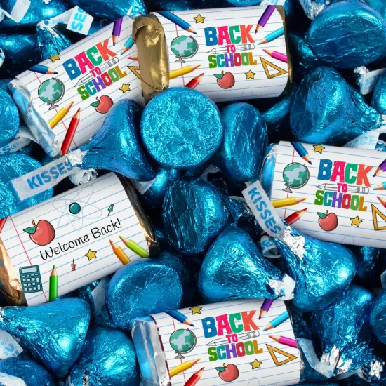 124 Pcs Back to School Candy Classroom Supplies Hershey's Chocolate By Just Candy (1.52 lbs) {2}