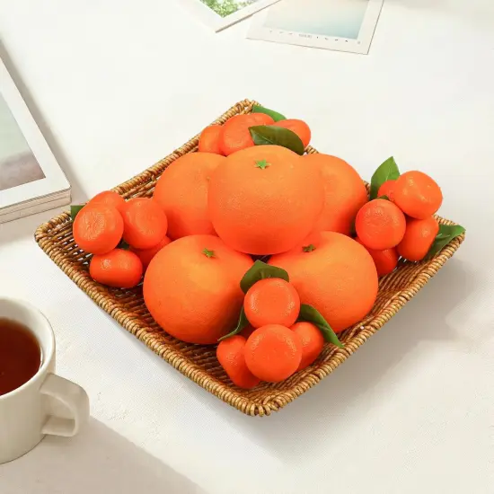 Artificial Oranges Fruits Decor - (20 Mini) {3}