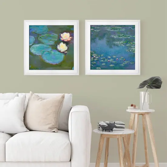 Cardinali Plein Aire Frame, White 18x18", 3 Pack - 3" Wide Moulding with Raised Edge -1/2" Rabbet Depth - Timeless Frame for Canvas - Made in USA {6}