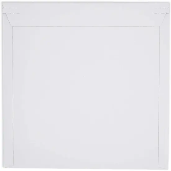 White Rigid Mailing Envelopes, Stay Flat Mailers (12.5 x 12.5 Inches, 100 Pack) {7}