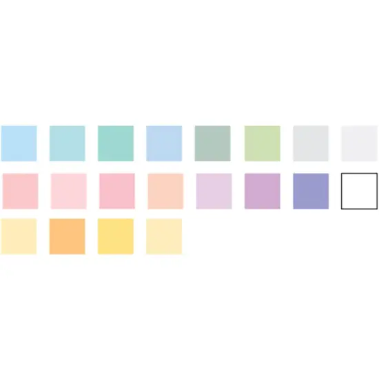 American Crafts Variety Cardstock Pack 12"X12" 60/Pkg-Pastels {4}