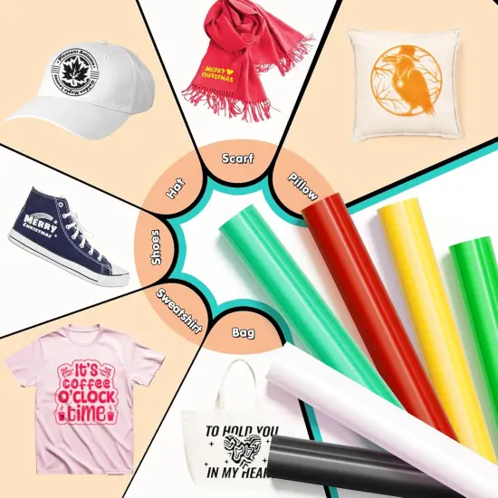 Black Iron on Vinyl Roll for Cricut {2}