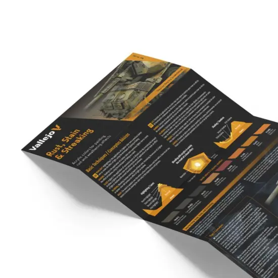 Model Color Effects Rust, Stains & Streaking Set | Modeling Acrylic Paints | 8 Bottles x 18 ml (0.60 fl.oz.) {4}