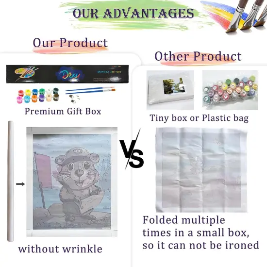 Paint By Numbers Kit for Adults, Underwater World - 16x20 inch {2}