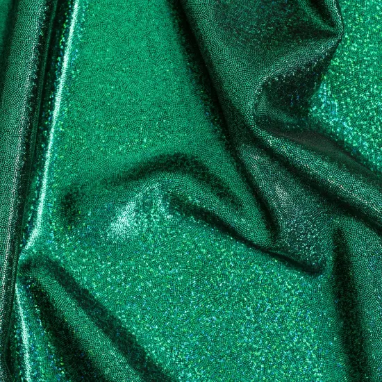 1 Yard Hologram Foggy Foil 4 Way Stretch Nylon Spandex Fabric for Activewear Costumes 60&rdquo; Width Black Green {1}
