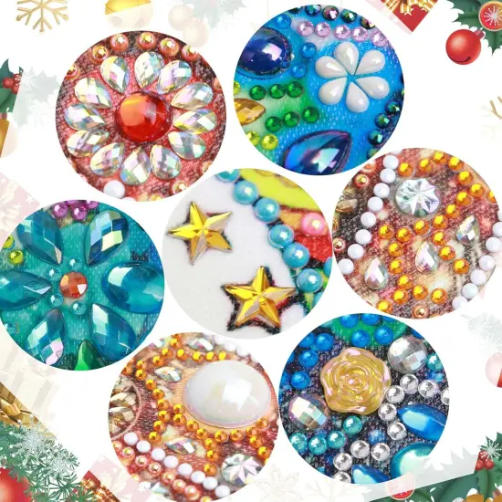 Christmas 5D Special Shape Diamond Art Kits {3}
