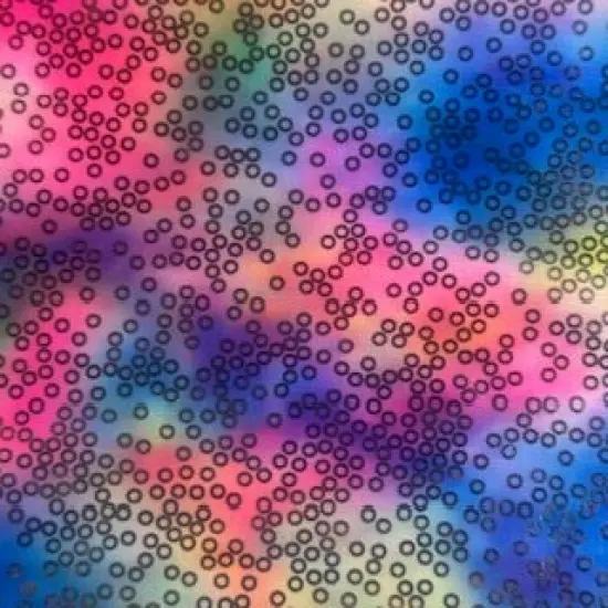 1 Yard Multi Rainbow Oz Foil Digital Hologram Spandex Fabric for Swimwear Costumes 58/60 Inch Width {1}