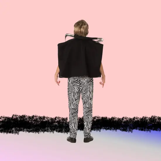 Funny Boombox Adult Costume Retro Foam Stereo Party Tunic {6}