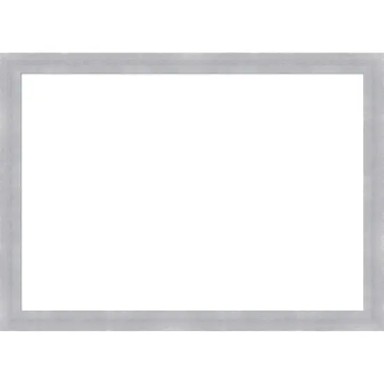 Grace Narrow Framed Dry Erase Magnetic Board Nickel {1}