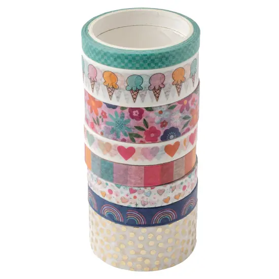 Shimelle Reasons To Smile Washi Tape-8 Pieces {3}