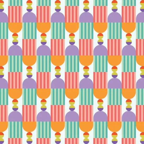 Geo Deco Gift Wrap V {2}